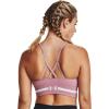 image:imageUnder Armour Womens Seamless Low Long Bra697 Pink Elixir  Pink Elixir  White