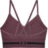 image:imageUnder Armour Womens Seamless Low Long BraAsh Plum 554Black