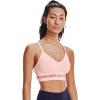 image:imageUnder Armour Womens Seamless Low Long BraBeta Tint 659Stardust Pink