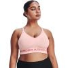 image:imageUnder Armour Womens Seamless Low Long BraBeta Tint 659Stardust Pink