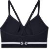 image:imageUnder Armour Womens Seamless Low Long BraBlack 001Halo Gray