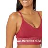image:imageUnder Armour Womens Seamless Low Long BraBlack Rose 664Pink Sands