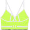 image:imageUnder Armour Womens Seamless Low Long BraHighvis Yellow 731White