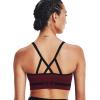 image:imageUnder Armour Womens Seamless Low Long BraLeague Red 626Black