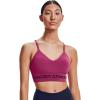 image:imageUnder Armour Womens Seamless Low Long BraPink QuartzPolaris Purple