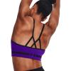 image:imageUnder Armour Womens Seamless Low Long BraPurple Zest 754Black