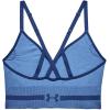 image:imageUnder Armour Womens Seamless Low Long BraRiver 488Tech Blue
