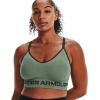 image:imageUnder Armour Womens Seamless Low Long BraSilica Green 348Baroque Green
