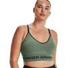 image:imageUnder Armour Womens Seamless Low Long BraSilica Green 348Baroque Green