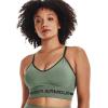 image:imageUnder Armour Womens Seamless Low Long BraSilica Green 348Baroque Green