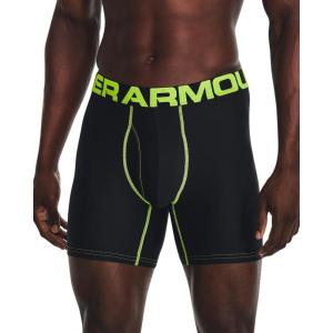 image:imageUnder Armour Mens Performance Tech Boxerjock Brief Underwear 6 Inseam AllDay Comfort amp UltraSoft 3Pack007 Black   Black
