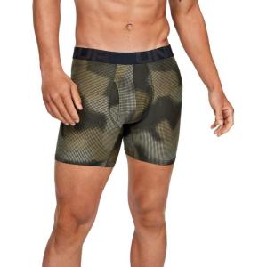 image:imageUnder Armour Mens Performance Tech Boxerjock Brief Underwear 6 Inseam AllDay Comfort amp UltraSoft 3PackBaroque Green 310Baroque Green