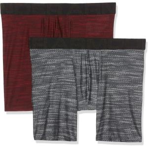 image:imageUnder Armour Mens Performance Tech Boxerjock Brief Underwear 6 Inseam AllDay Comfort amp UltraSoft 3PackDark MaroonSteel