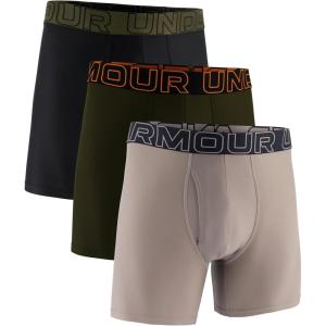 image:imageUnder Armour Mens Performance Tech Boxerjock Brief Underwear 6 Inseam AllDay Comfort amp UltraSoft 3PackTaupe Dusk