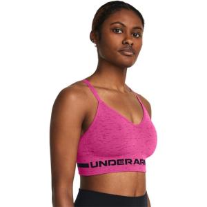 image:imageUnder Armour Womens Seamless Low Long Bra686 Astro Pink   Black
