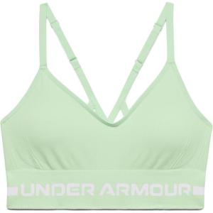 image:imageUnder Armour Womens Seamless Low Long BraAqua Foam 335White