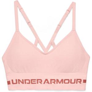 image:imageUnder Armour Womens Seamless Low Long BraBeta Tint 659Stardust Pink