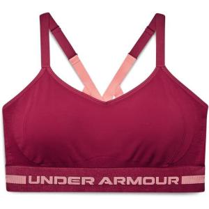 image:imageUnder Armour Womens Seamless Low Long BraBlack Rose 664White