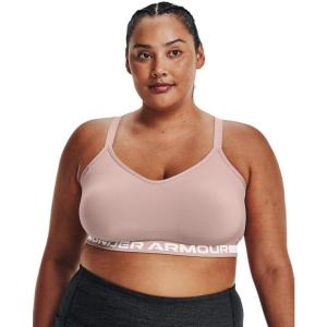 image:imageUnder Armour Womens Seamless Low Long BraDash Pink 667Halo Gray