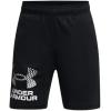 image:imageUnder Armour Boys Tech Logo Shorts001 Black   Mod Gray
