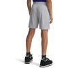image:imageUnder Armour Boys Tech Logo Shorts011 Mod Gray   White