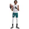 image:imageUnder Armour Boys Tech Logo Shorts338 Rack Green   White