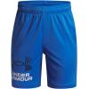 image:imageUnder Armour Boys Tech Logo Shorts402 Blue Atlantis  Washed Navy  White