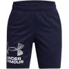 image:imageUnder Armour Boys Tech Logo Shorts410 Midnight Navy   Mod Gray