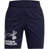 image:imageUnder Armour Boys Tech Logo Shorts410 Midnight Navy   Mod Gray