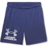 image:imageUnder Armour Boys Tech Logo Shorts410 Midnight Navy   Mod Gray
