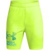 image:imageUnder Armour Boys Tech Logo Shorts731 Highvis Yellow   Circuit Teal