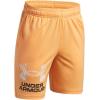 image:imageUnder Armour Boys Tech Logo Shorts870 Orange Bloc   White