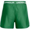 image:imageUnder Armour Girls Tech Play Up Shorts305 Team Kelly Green   White