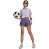 image:imageUnder Armour Girls Tech Play Up Shorts520 Purple Luxe   White
