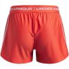 image:imageUnder Armour Girls Tech Play Up Shorts690 Venom Red   White