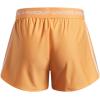 image:imageUnder Armour Girls Tech Play Up Shorts870 Orange Bloc   White