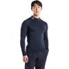 image:imageUnder Armour Mens Heatgear Armour Mock Long Sleeve TshirtBlackWhite