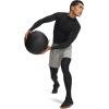 image:imageUnder Armour Mens Heatgear Armour Mock Long Sleeve TshirtBlackWhite