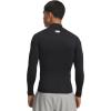 image:imageUnder Armour Mens Heatgear Armour Mock Long Sleeve TshirtBlackWhite