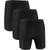 image:imageUnder Armour Mens MultiPack Performance Tech LongLeg Boxer Brief 9 Inseam AllDay ComfortBlack Solid