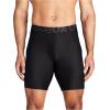 image:imageUnder Armour Mens MultiPack Performance Tech LongLeg Boxer Brief 9 Inseam AllDay ComfortBlack Solid