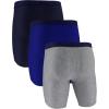 image:imageUnder Armour Mens MultiPack Performance Tech LongLeg Boxer Brief 9 Inseam AllDay ComfortRoyal Solid