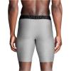 image:imageUnder Armour Mens MultiPack Performance Tech LongLeg Boxer Brief 9 Inseam AllDay ComfortSteel Heather Solid