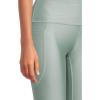image:imageUnder Armour Womens HeatGear Armour High Waisted Pocketed NoSlip Leggings348 Silica Green   White