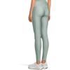 image:imageUnder Armour Womens HeatGear Armour High Waisted Pocketed NoSlip Leggings348 Silica Green   White