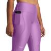 image:imageUnder Armour Womens HeatGear Armour High Waisted Pocketed NoSlip Leggings560 Provence Purple   Purple Ace