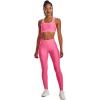 image:imageUnder Armour Womens HeatGear Armour High Waisted Pocketed NoSlip Leggings640 Pink Punk   White
