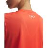 image:imageUnder Armour Womens Tech Short Sleeve V Neck690 Venom Red   White