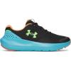 (007) Black/Blue Blur/Hyper Green