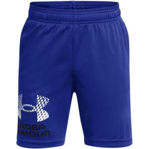 image:imageUnder Armour Boys Tech Logo Shorts400 Royal   Black
